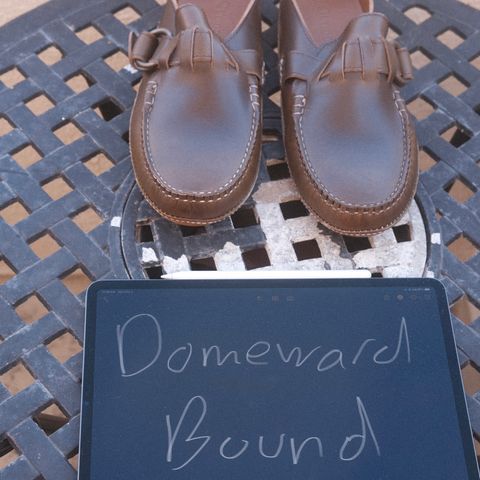 Quoddy Ring Mule in Horween Olive Chromexcel