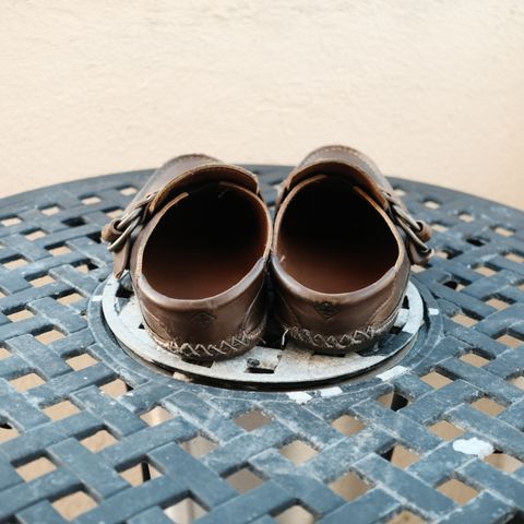 Quoddy Ring Mule in Horween Olive Chromexcel