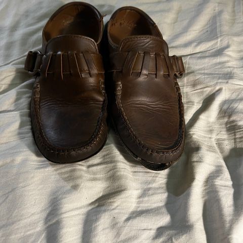 Quoddy Ring Mule in Horween Olive Chromexcel