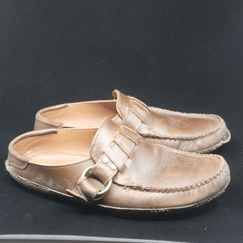 Quoddy Ring Mule in Horween Olive Chromexcel