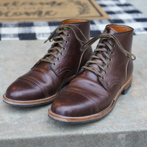 Viberg Service Boot in Maryam Natural TPR Horsebutt