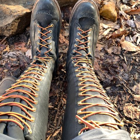 Hoffman Boots Unlisted Model in Unknown Leather