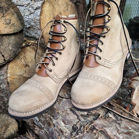 Wesco Jobmaster in Seidel Burlap