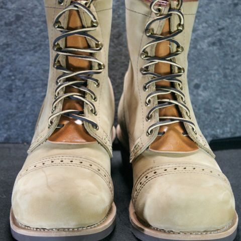 Wesco Jobmaster in Seidel Burlap