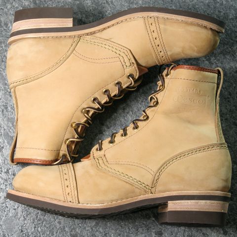 Wesco Jobmaster in Seidel Burlap