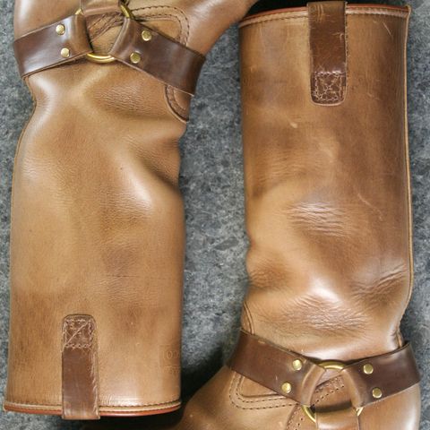 View photo of Wesco Harness in Horween Natural Chromexcel