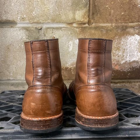Oak Street Bootmakers Trench Boot in Horween Natural Chromexcel