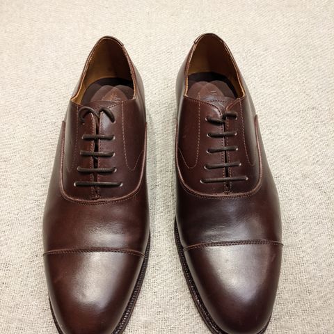 Meermin Cap Toe Oxford in Unlisted Leather