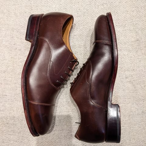 Meermin Cap Toe Oxford in Unlisted Leather