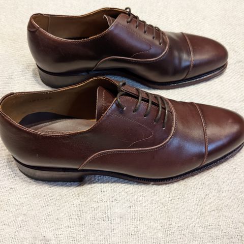 Meermin Cap Toe Oxford in Unlisted Leather