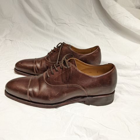 Meermin Cap Toe Oxford in Unlisted Leather