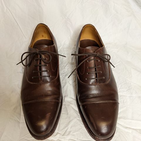 Meermin Cap Toe Oxford in Unlisted Leather