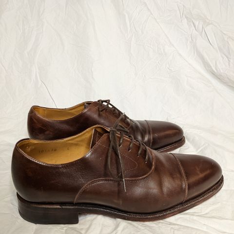 Meermin Cap Toe Oxford in Unlisted Leather