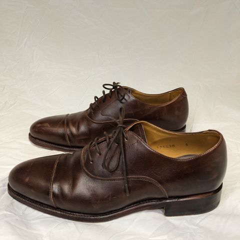 Meermin Cap Toe Oxford in Unlisted Leather