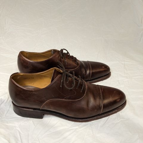 Meermin Cap Toe Oxford in Unlisted Leather