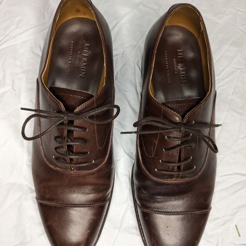 Meermin Cap Toe Oxford in Unlisted Leather