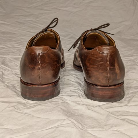 Meermin Cap Toe Oxford in Unlisted Leather