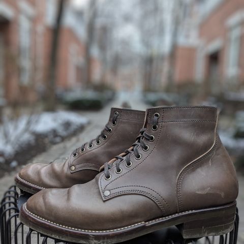 NF Bootmaker Milton Boot in Maryam Asphalt Waxed Horsebutt