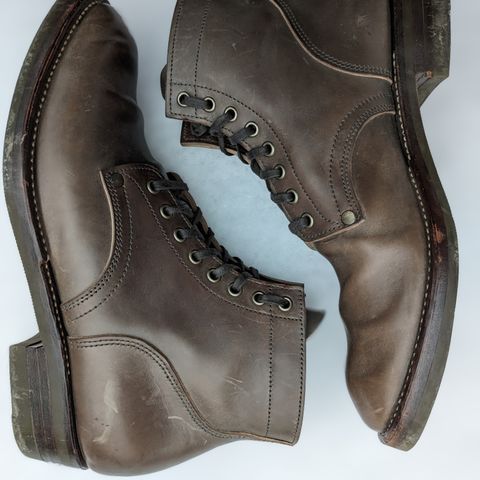 NF Bootmaker Milton Boot in Maryam Asphalt Waxed Horsebutt