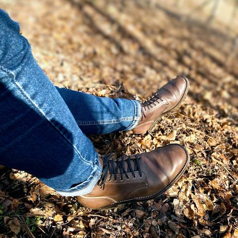 NF Bootmaker Milton Boot in Maryam Asphalt Waxed Horsebutt