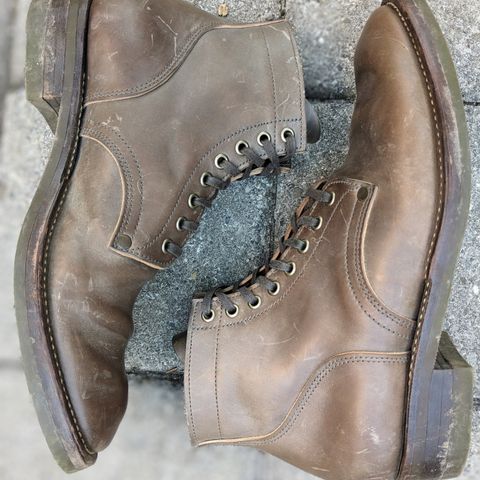 NF Bootmaker Milton Boot in Maryam Asphalt Waxed Horsebutt