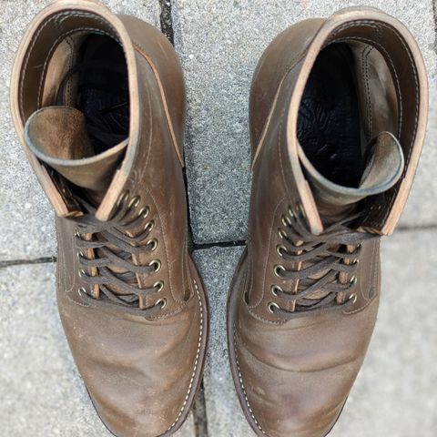 NF Bootmaker Milton Boot in Maryam Asphalt Waxed Horsebutt