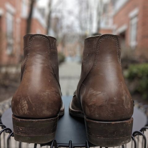 NF Bootmaker Milton Boot in Maryam Asphalt Waxed Horsebutt