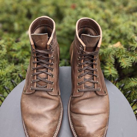 NF Bootmaker Milton Boot in Maryam Asphalt Waxed Horsebutt