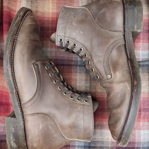 NF Bootmaker Milton Boot in Maryam Asphalt Waxed Horsebutt