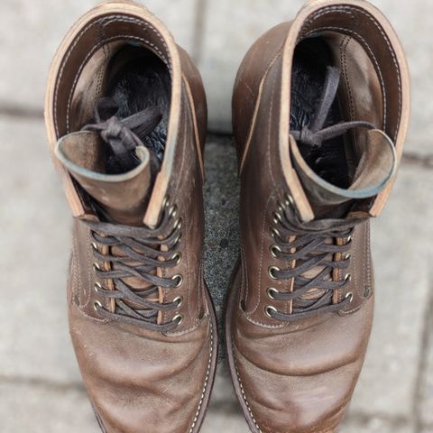 NF Bootmaker Milton Boot in Maryam Asphalt Waxed Horsebutt