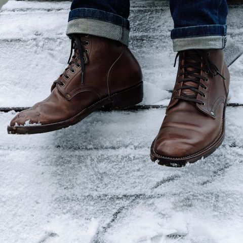 NF Bootmaker Milton Boot in Maryam Asphalt Waxed Horsebutt
