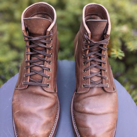 NF Bootmaker Milton Boot in Maryam Asphalt Waxed Horsebutt