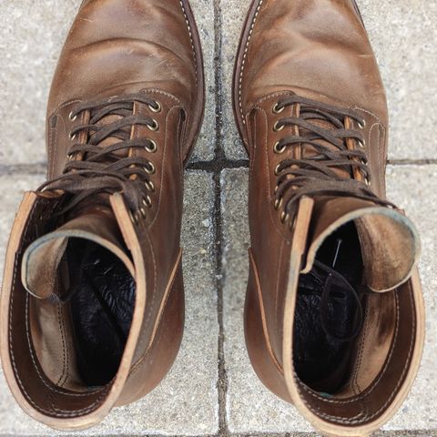 NF Bootmaker Milton Boot in Maryam Asphalt Waxed Horsebutt