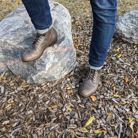 NF Bootmaker Milton Boot in Maryam Asphalt Waxed Horsebutt