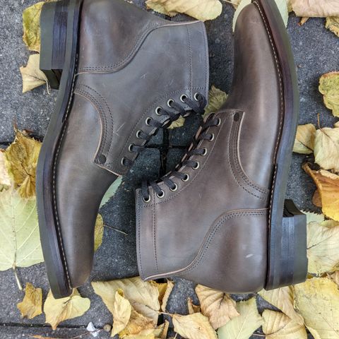 NF Bootmaker Milton Boot in Maryam Asphalt Waxed Horsebutt