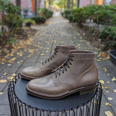 NF Bootmaker Milton Boot in Maryam Asphalt Waxed Horsebutt