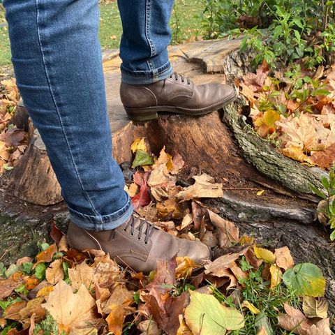 NF Bootmaker Milton Boot in Maryam Asphalt Waxed Horsebutt