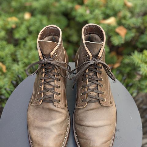 NF Bootmaker Milton Boot in Maryam Asphalt Waxed Horsebutt
