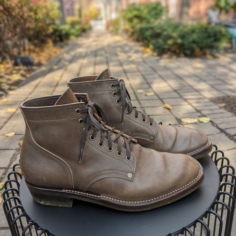 NF Bootmaker Milton Boot in Maryam Asphalt Waxed Horsebutt