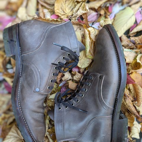 NF Bootmaker Milton Boot in Maryam Asphalt Waxed Horsebutt