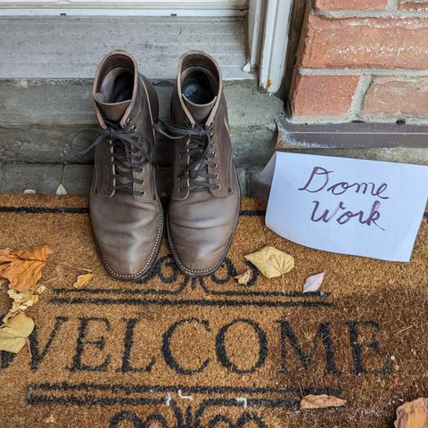 NF Bootmaker Milton Boot in Maryam Asphalt Waxed Horsebutt