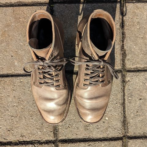 NF Bootmaker Milton Boot in Maryam Asphalt Waxed Horsebutt