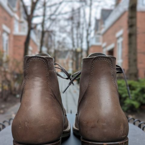 NF Bootmaker Milton Boot in Maryam Asphalt Waxed Horsebutt
