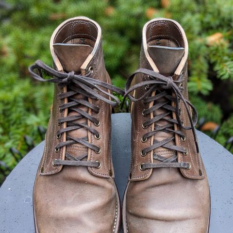 NF Bootmaker Milton Boot in Maryam Asphalt Waxed Horsebutt