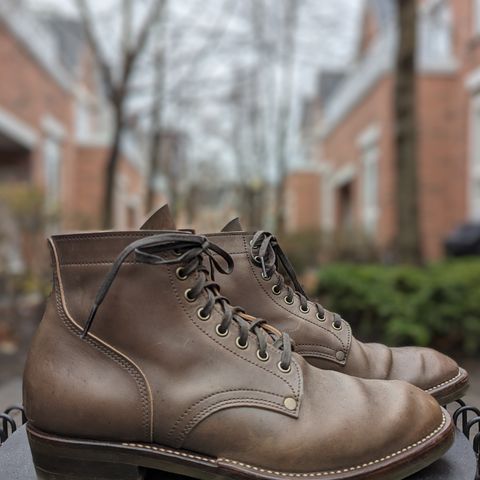 NF Bootmaker Milton Boot in Maryam Asphalt Waxed Horsebutt