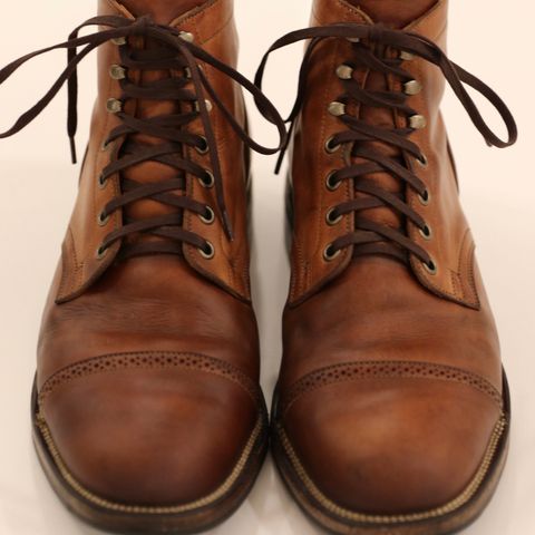 Viberg Service Boot in Maryam Used Cuoio Nubuck