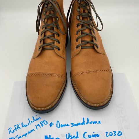 Viberg Service Boot in Maryam Used Cuoio Nubuck