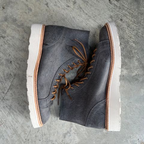 Tricker's x Division Road Super Monkey Boot in C.F. Stead Storm Waxed Kudu
