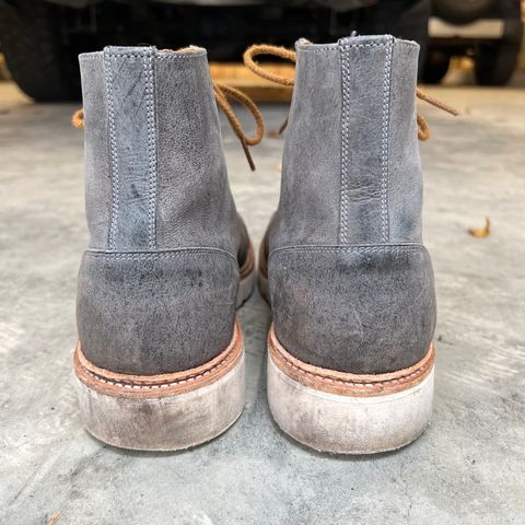 Tricker's x Division Road Super Monkey Boot in C.F. Stead Storm Waxed Kudu