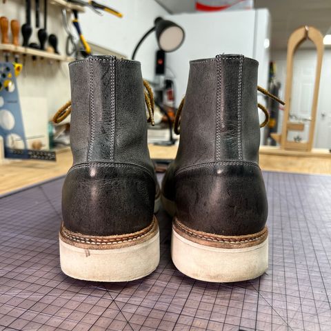 Tricker's x Division Road Super Monkey Boot in C.F. Stead Storm Waxed Kudu
